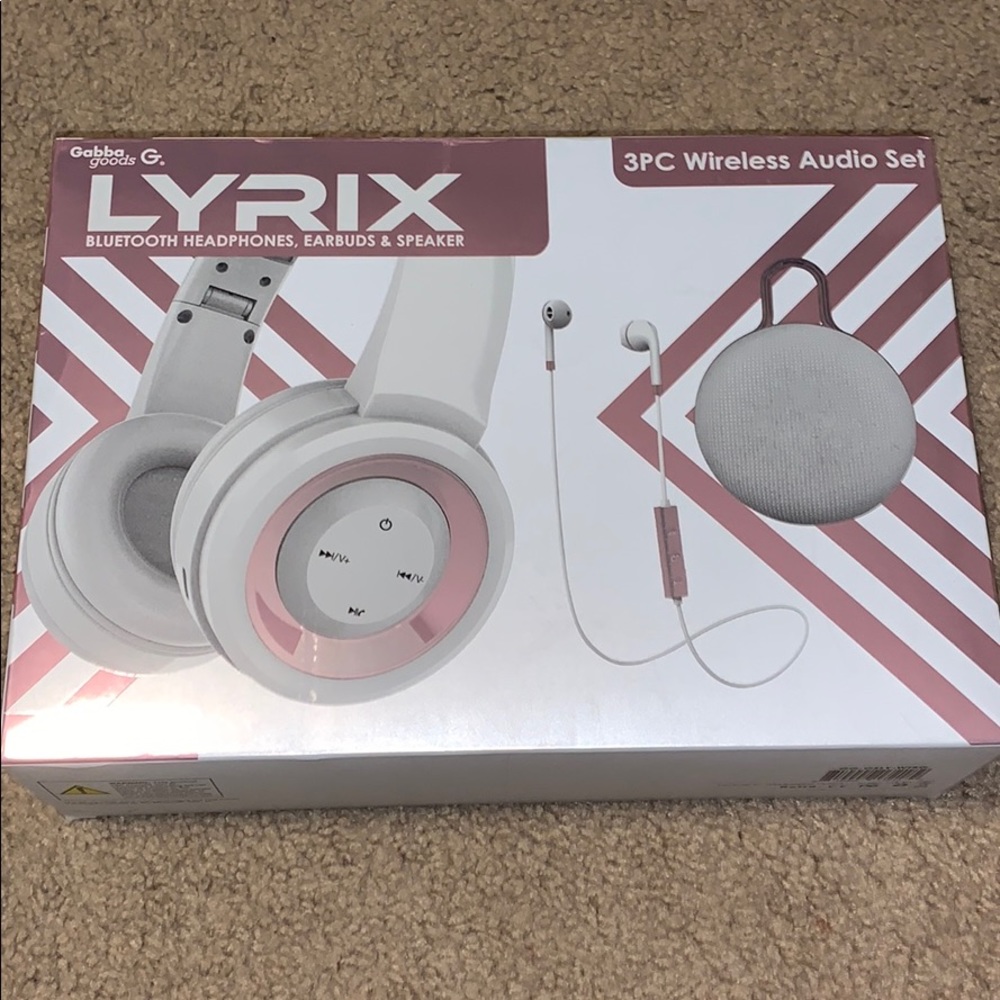 Bluetooth headphones, earbuds and speaker
